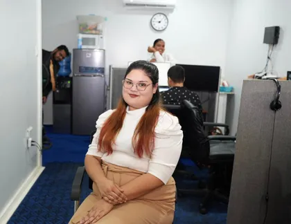 Gevanie Singh, Lead Project Coordinator at OSS, Georgetown Guyana office